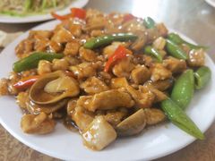 草菇鸡球-烤肉宛饭庄(南礼士路店)