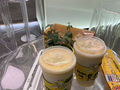 单身喵の黄芥薯片盖盖茶-超级喵の茶super emoji(静安大悦城店)