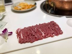 手工鲜切羊腿肉-阳坊胜利涮羊肉(阳坊老店)
