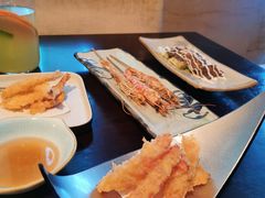 炸鲜虾蟹腿天妇罗-南苑环球酒店-稻菊日式餐厅(鄞县大道店)