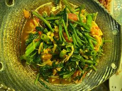 酸笋炒空心菜-浩海火燒雲傣家菜(静安芮欧店)