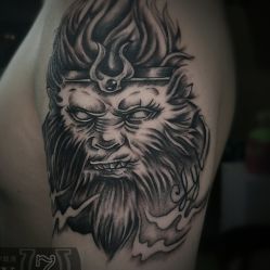 -幸运7纹身刺青Lucky7tattoo