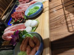 -明洞阿姨·韩式酱蟹烤肉·创意料理(三元桥店)