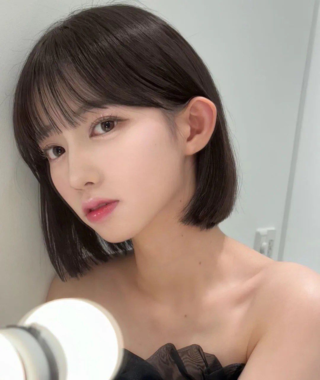 空气刘海➕短发,绝对减龄