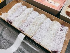紫薯双拼糯糕-米阿糯糕团•酒酿•甜品(莫愁店)