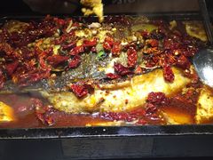 -探鱼·鲜青椒爽麻烤鱼(三水广场店)