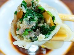 猪肉韭菜锅烙-老长江路灌汤包(天津路总店)