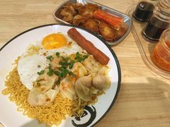豪华三宝公仔面-明記茶餐廳(福田总店)