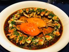 糟骨头黑豚肉碎蒸膏蟹-上海滩餐厅(BFC外滩金融中心店)