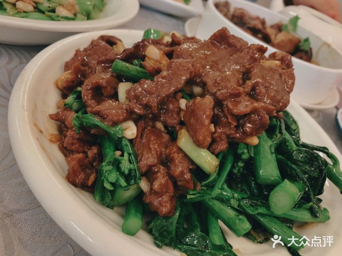 向群饭店(龙津路总店-沙爹牛肉炒芥兰图片-广州美食-大众点评网