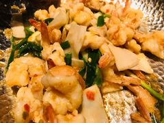 锅烧脆脆虾-吃饭皇帝大土家民族菜(正大广场店)
