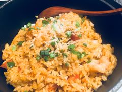 鐵板芝士海鮮飯-金椰壳· 大厨新加坡菜(壹方城店)
