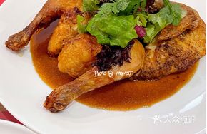 Roasted Spring Chicken with Mini Potatoes