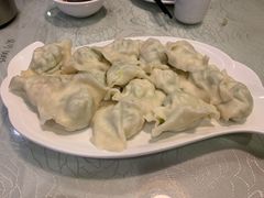 角瓜鸡蛋虾仁水饺-黄家饺子东北特色菜馆(湖滨商业街店)