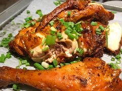绿茶葱香烤鸡-绿茶餐厅(乐峰广场店)