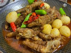 干锅虎皮鸡爪-大隐隐于市私房菜(保和小区店)