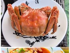 -七的湖·晚芳亭·阳澄湖农家菜·大闸蟹(莲花岛店)