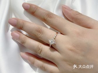 美炸了！今日种草钻戒 Elsa的雪花钻戒  主钻