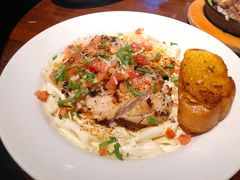 奶油烤鸡胸肉意大利面-Chili's Cafe&Bar奇利斯(滨江店)