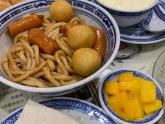 车仔面配咖喱鱼蛋-捷信牛奶甜品世家(五道口店)