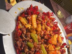 干锅排骨虾-嘎嘎鸭脑壳(蜀汉路店)