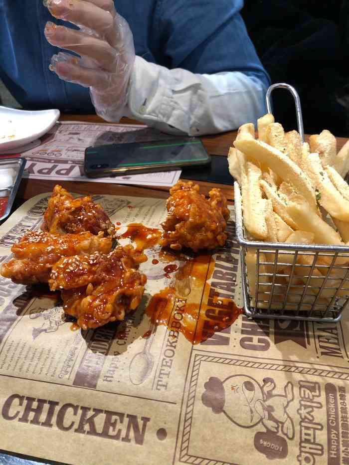 快乐小鸡(红博会展店)-"非常感谢大众点评又中了一次快乐小鸡的炸鸡.