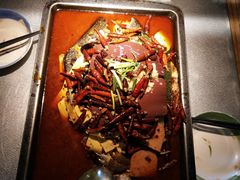 -探鱼·鲜青椒爽麻烤鱼(西南商都店)