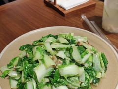 口蘑油渣小白菜-破三川·新川菜(静安大融城店)