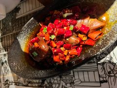 香辣猪蹄-绿茶餐厅(北京凤凰汇店)