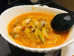 海鲜辣汤面-桃园中华料理炸酱面(燕儿岛路店)