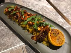 烤大虾配米饭-Hurricane's Grill 飓风牛排