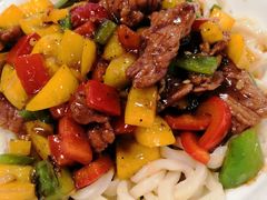 彩椒牛肉清拌面-文三里屯面馆(三里屯店)