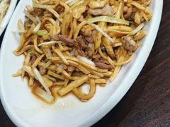 香干肉丝-水根饭店
