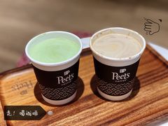 冰博克抹茶短笛拿铁-Peet's Coffee皮爷咖啡(德基店)