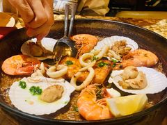 传统西班牙海鲜饭-BROWNSTONE布朗石西班牙餐厅(富城店)