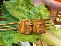 生菜五花肉-庆峰龙虾烧烤(合肥一店)