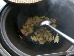 现炝锅-姥家大锅台水库渔家