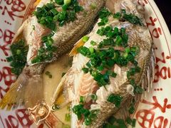 古法花生油盐蒸黄脚立-香港祥正飯店·正宗灣仔50年海鲜老字号
