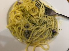白汁蘑菇意面-麦甜创意轻食餐厅(西康路店)