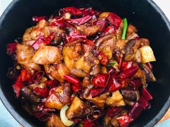 石锅椒麻鸡-蜀宴小调·精致家常菜(来福士店)
