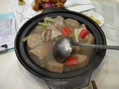 绿豆莲藕煲猪金钱-清心鸡沙田乳鸽店·非遗传承(粤垦路店)