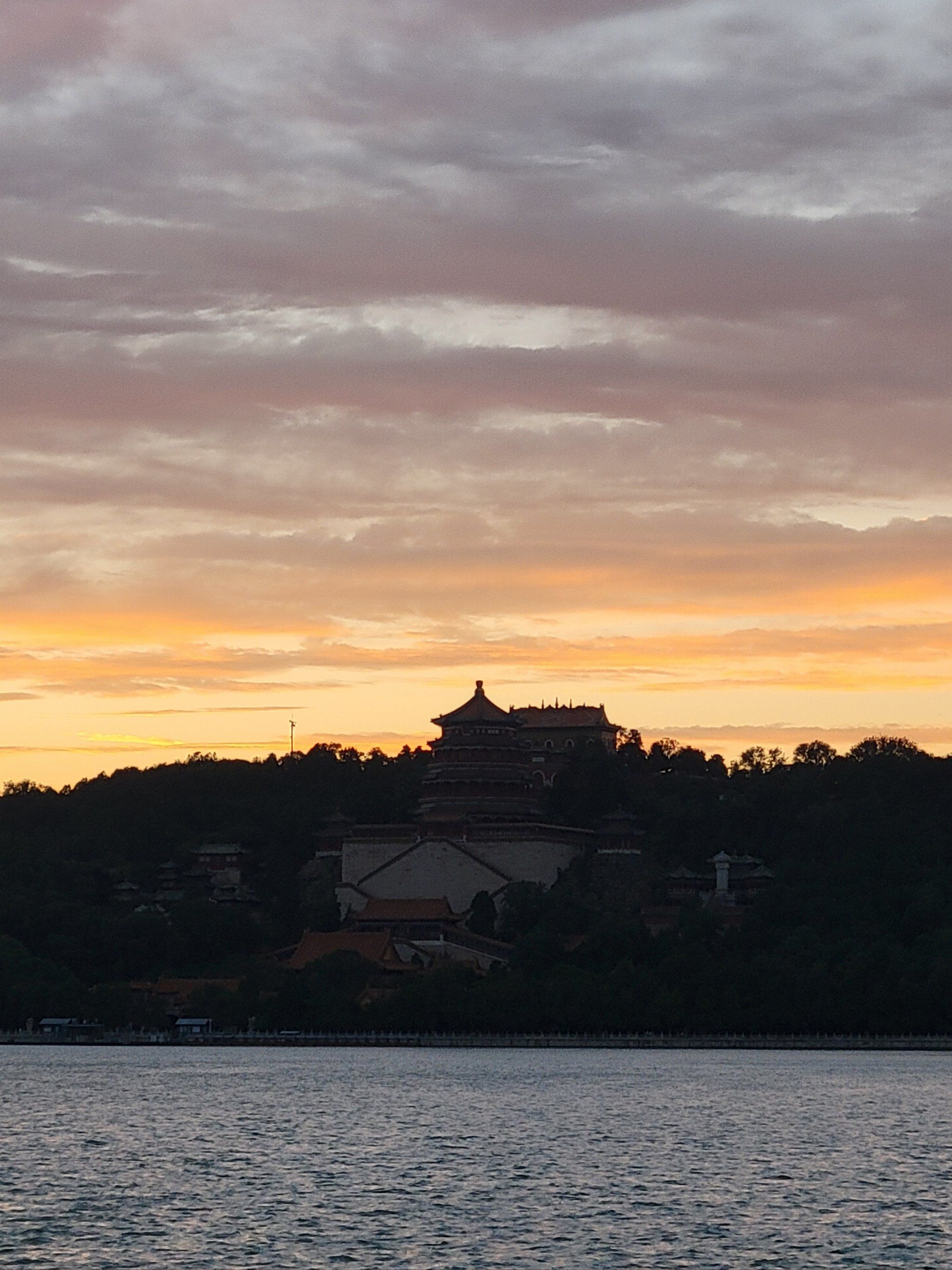 颐和园|湖光山色映晚霞
