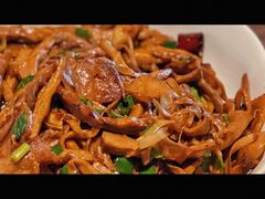 三层肉炒建瓯笋芽-四道菜·福建菜馆(新街口金鹰店)