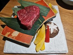 干式熟成厚切菲力-炼火烤肉店