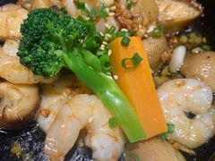 橄榄油蒜香虾仁-一升庵(仙霞路店)