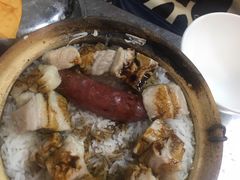 腊肠排骨煲仔饭-兴记菜馆