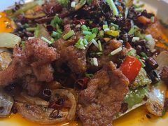 野山菌炒牛肉-渝乡人家(和平里店)