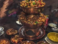 双层铁锅牛蛙-巴四老城区炭火蛙锅(张江店)