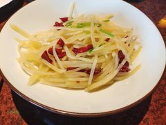 香菜梗炒土豆丝-绿茶餐厅(领展购物广场·中关村店)