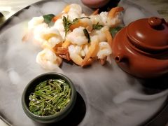 龙井凤尾虾仁-绿茶餐厅(昌平悦荟店)